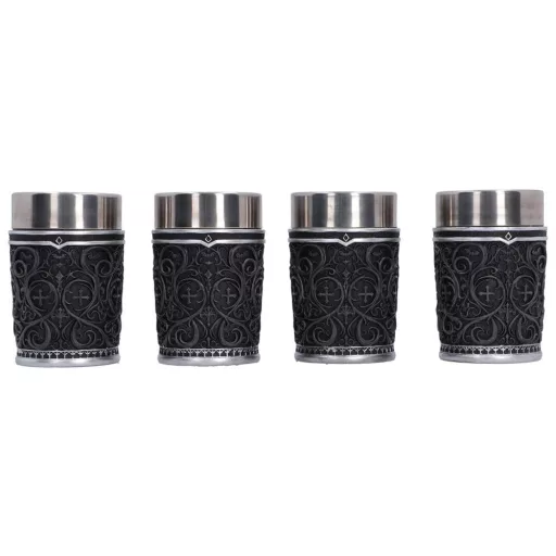 Ozzy Osbourne Shot Glass Set Prince of Darkness 9 cm