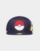 Pokemon Denim Snapback Sapka Logo