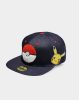 Pokemon Denim Snapback Sapka Logo