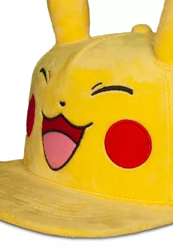 Pokemon Snapback Sapka Happy Pikachu