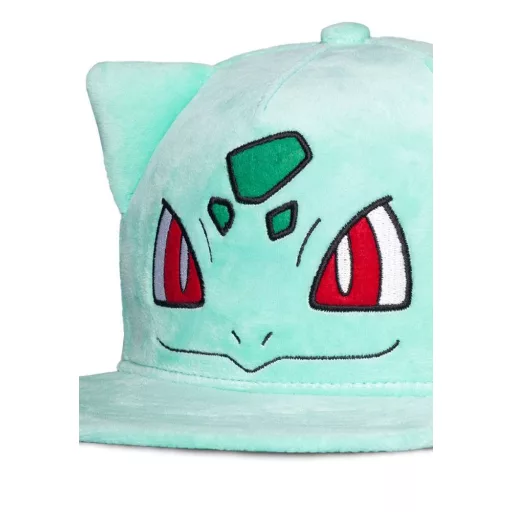 Pokémon Plush Snapback Cap Bulbasaur