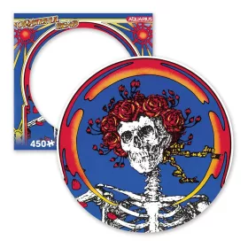   Grateful Dead: Skull & Roses 450 Piece Picture Disc Jigsaw Puzzle