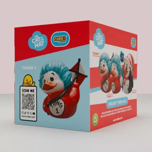 The Cat in the Hat Tubbz PVC Figure Thing 1 Boxed Edition 10 cm