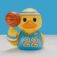 Sports Tubbz Mini PVC Figure Basketball 5 cm