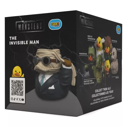 Monsters Tubbz PVC Figure Invisible Man 10 cm