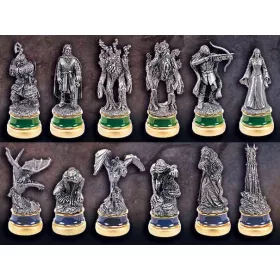   Lord of the Rings Chess Pieces The Two Towers Character Package