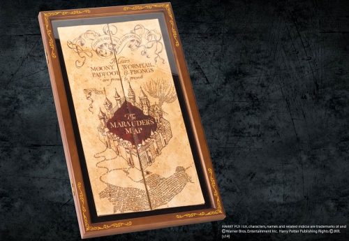 Harry Potter Marauder's Map Display Case