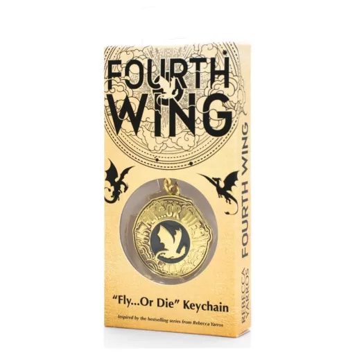 Fourth Wing Keychain Fly or Die 14 cm