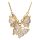 Wicked Replica 1/1 Glinda's Butterfly Necklace (gold-plated)