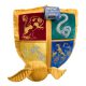 Harry Potter Párna & Plüss Figura Quidditch Crest & Golden Snitch