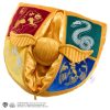 Harry Potter Párna & Plüss Figura Quidditch Crest & Golden Snitch