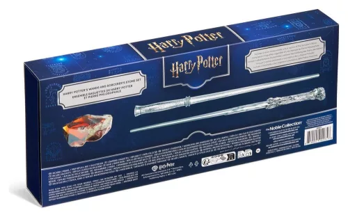 Harry Potter Celebration Wand Harry Potter 25th Anniversary Wands and Sorcerer's Stone Set