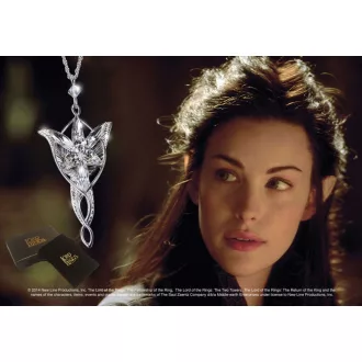   Lord of the Rings Medál Arwen's Evenstar (silver plated)
