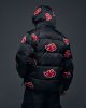 Naruto Puffer Jacket Akatsuki Red Size XS