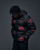 Naruto Puffer Jacket Akatsuki Red  Size XXXL