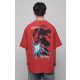 Naruto Shippuden T-Shirt Graphic Red Size L