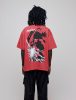 Naruto Shippuden T-Shirt Graphic Red Size L