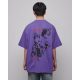 Naruto Shippuden T-Shirt Graphic Purple Size L