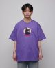 Naruto Shippuden T-Shirt Graphic Purple Size M