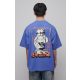 Naruto Shippuden T-Shirt Graphic Blue Size L