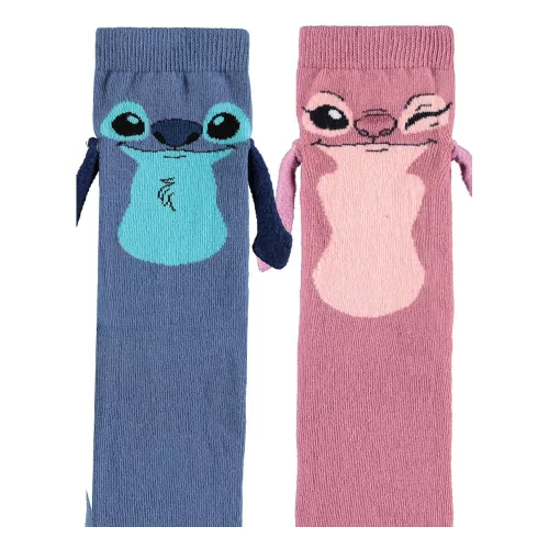 Lilo & Stitch Socks Let's Hold Hands 39-42