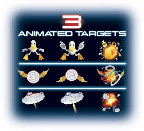 Laser X Projex Animated Target Arcade Game for 2