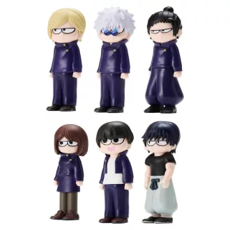   Jujutsu Kaisen JIRORI Mini Figures 9 cm Vol. 1 Blind Box Display (6)