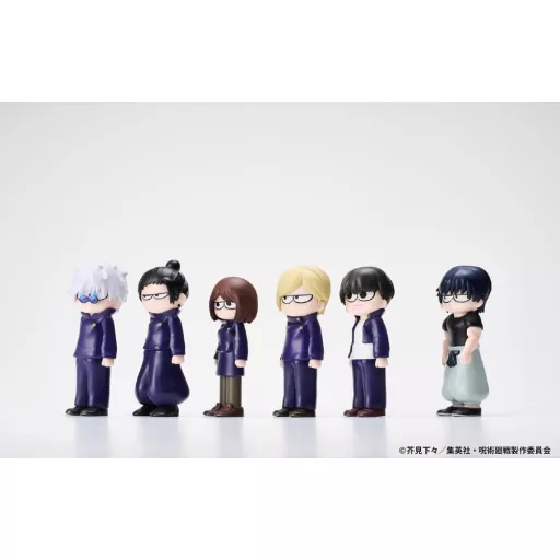 Jujutsu Kaisen JIRORI Mini Figures 9 cm Vol. 1 Blind Box Display (6)