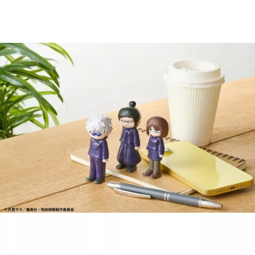Jujutsu Kaisen JIRORI Mini Figures 9 cm Vol. 1 Blind Box Display (6)