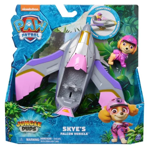 Paw Patrol Skye Jungle Pups Jármű és Figura