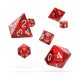 Oakie Doakie Dice RPG Set Speckled - Red (7)