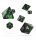 Oakie Doakie Dice RPG Set Enclave - Emerald (7)