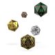 Oakie Doakie Dice D20 Spindown Dice Set Metal (5)