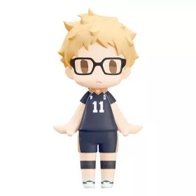   Haikyu!! HELLO! GOOD SMILE Action Figure Kei Tsukishima 10 cm