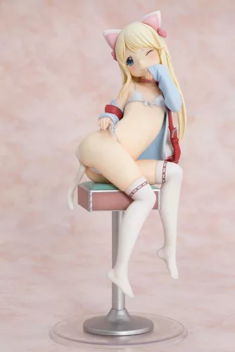 Hatsukoi Ribbon PVC Figure 1/6 Yuu White cat Ver. 25 cm