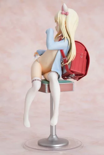 Hatsukoi Ribbon PVC Figure 1/6 Yuu White cat Ver. 25 cm