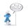 The Smurfs Collectoys Comics Speech Statue Grouchy Smurf 22 cm *French Version*