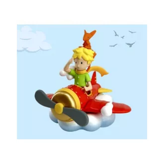   The Little Prince Figure Little Prince & Fox on the Plane 7 cm