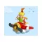 The Little Prince Figure Little Prince & Fox on the Plane 7 cm