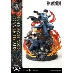   Fullmetal Alchemist Concept Masterline Statue 1/6 Roy Mustang & Riza Hawkeye Regular Version 50 cm