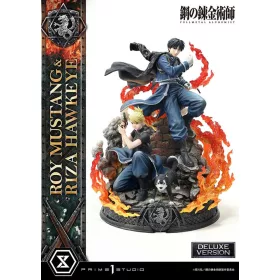   Fullmetal Alchemist Concept Masterline Statue 1/6 Roy Mustang & Riza Hawkeye Deluxe Version 50 cm