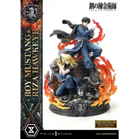   Fullmetal Alchemist Concept Masterline Statue 1/6 Roy Mustang & Riza Hawkeye Deluxe Bonus Version 50 cm