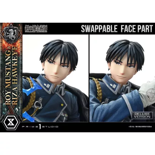 Fullmetal Alchemist Concept Masterline Statue 1/6 Roy Mustang & Riza Hawkeye Deluxe Bonus Version 50 cm