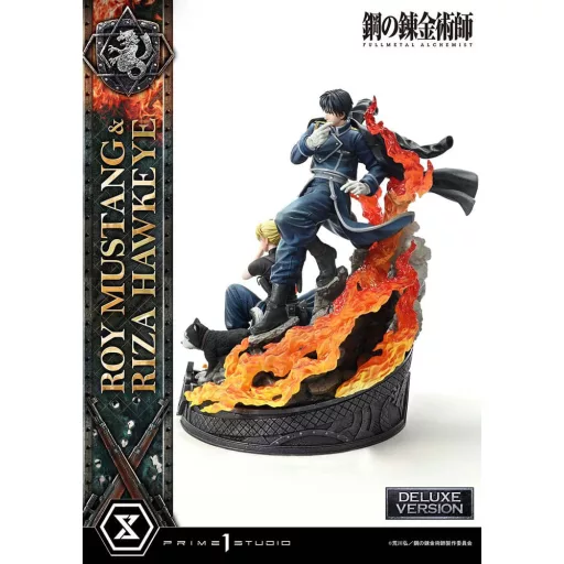 Fullmetal Alchemist Concept Masterline Statue 1/6 Roy Mustang & Riza Hawkeye Deluxe Bonus Version 50 cm