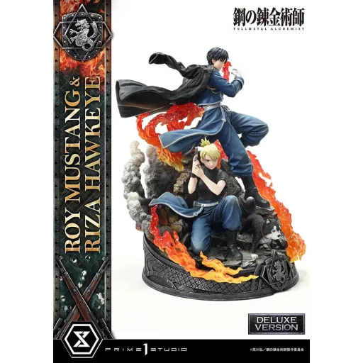 Fullmetal Alchemist Concept Masterline Statue 1/6 Roy Mustang & Riza Hawkeye Deluxe Bonus Version 50 cm