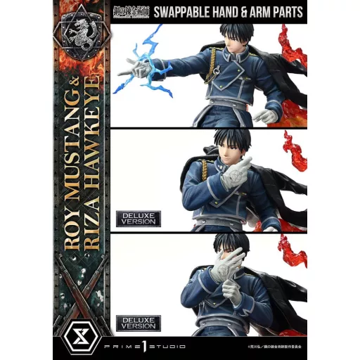 Fullmetal Alchemist Concept Masterline Statue 1/6 Roy Mustang & Riza Hawkeye Deluxe Version 50 cm