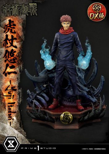 Jujutsu Kaisen Premium Masterline Series Szobor Yuji Itadori Deluxe Version 38 cm