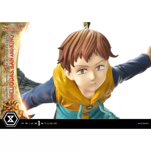 Seven Deadly Sins Concept Masterline Series Statue Meliodas, Ban and King 55 cm
