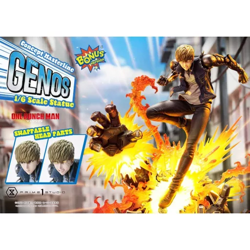 One Punch Man Concept Masterline Series Statue 1/6 Genos Bonus Ver. 33 cm