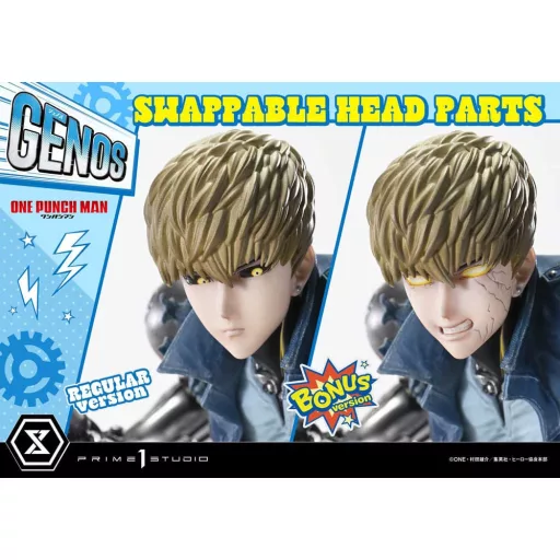One Punch Man Concept Masterline Series Statue 1/6 Genos Bonus Ver. 33 cm